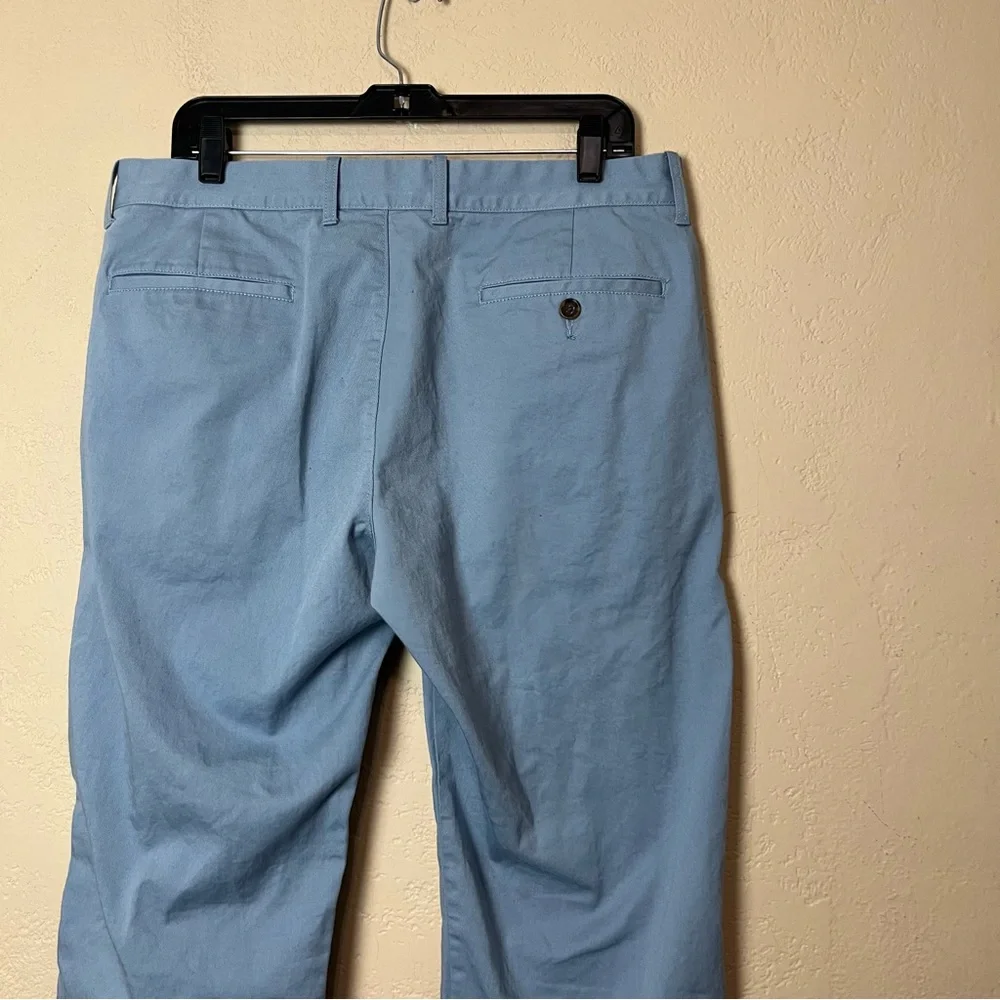 J. Crew Flex L34/W34 Men’s Blue Straight Leg Formal Casual‎ Dress Chino Pants
